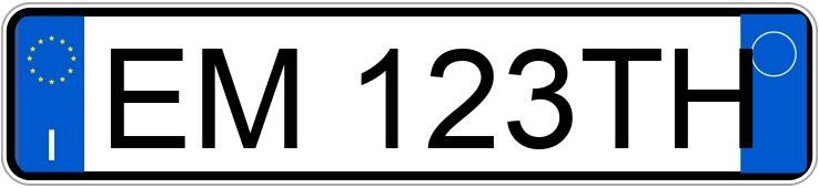 Numer rejestracyjny EM123TH posiada AUDI Q5 1a serie