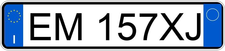 Numer rejestracyjny EM157XJ posiada LANCIA Ypsilon 3a serie Numer rejestracyjny EM157XJ posiada LANCIA Ypsilon 3a serie