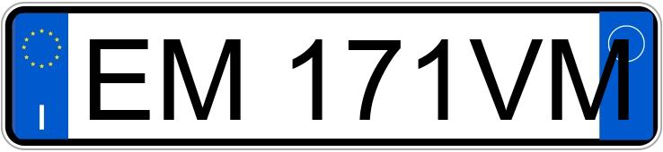 Registreringsnummeret EM171VM har CHEVROLET AVEO