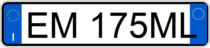 Numer rejestracyjny EM175ML posiada SUZUKI SX4 Numer rejestracyjny EM175ML posiada SUZUKI SX4