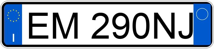 Numer rejestracyjny EM290NJ posiada MERCEDES Classe A