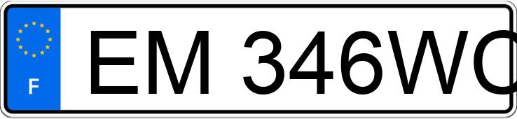 Numer rejestracyjny EM346WC posiada BMW X4 Numer rejestracyjny EM346WC posiada BMW X4