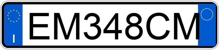 Numer rejestracyjny EM348CM posiada VOLKSWAGEN Golf 6a serie Numer rejestracyjny EM348CM posiada VOLKSWAGEN Golf 6a serie