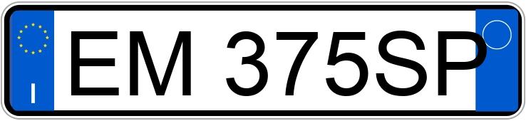 Numer rejestracyjny EM375SP posiada BMW X3 Numer rejestracyjny EM375SP posiada BMW X3