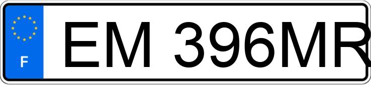 Numer rejestracyjny EM396MR posiada BMW SERIE 4