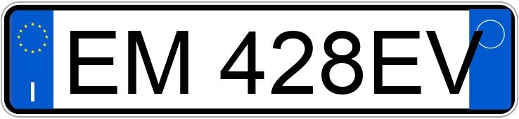 Numer rejestracyjny EM428EV posiada ALFA ROMEO Giulietta Numer rejestracyjny EM428EV posiada ALFA ROMEO Giulietta