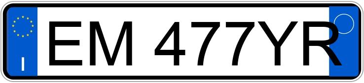 Numer rejestracyjny EM477YR posiada MINI Mini Cbr. Numer rejestracyjny EM477YR posiada MINI Mini Cbr.