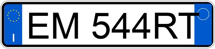 Numer rejestracyjny EM544RT posiada NISSAN Micra 4a serie