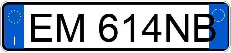 Numer rejestracyjny EM614NB posiada BMW Serie 5 Numer rejestracyjny EM614NB posiada BMW Serie 5