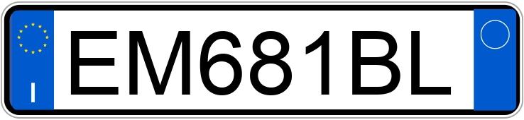 Numer rejestracyjny EM681BL posiada BMW Serie 5 Numer rejestracyjny EM681BL posiada BMW Serie 5