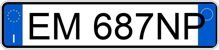 Numer rejestracyjny EM687NP posiada LANCIA Thema