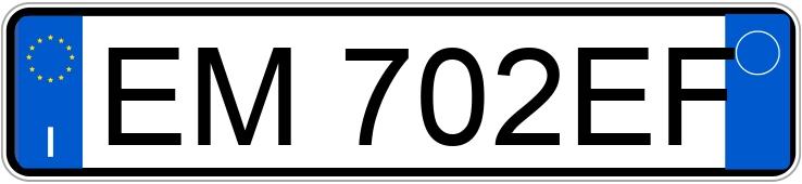 Numer rejestracyjny EM702EF posiada MAZDA CX-7