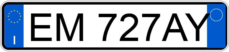 Numer rejestracyjny EM727AY posiada HYUNDAI i40