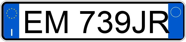 Numer rejestracyjny EM739JR posiada FIAT Panda 3a serie Numer rejestracyjny EM739JR posiada FIAT Panda 3a serie