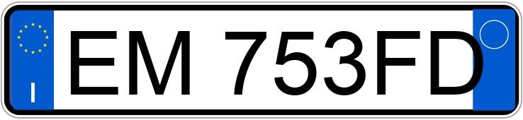 Numer rejestracyjny EM753FD posiada VOLKSWAGEN Polo 5a serie