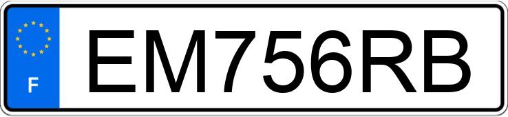 Numer rejestracyjny EM756RB posiada TOYOTA YARIS III