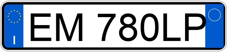 Numer rejestracyjny EM780LP posiada TOYOTA iQ Numer rejestracyjny EM780LP posiada TOYOTA iQ