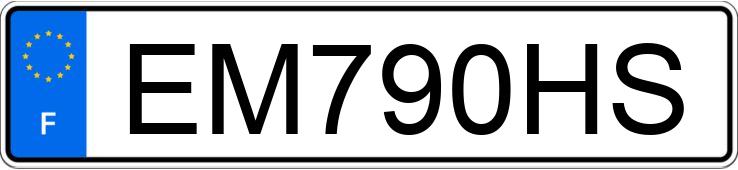 Numer rejestracyjny EM790HS posiada MERCEDES CLASSE E V