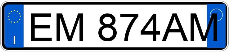 Numer rejestracyjny EM874AM posiada CHEVROLET Orlando