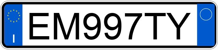 Numer rejestracyjny EM997TY posiada VOLKSWAGEN Golf 6a serie Numer rejestracyjny EM997TY posiada VOLKSWAGEN Golf 6a serie