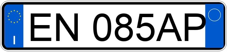 Numer rejestracyjny EN085AP posiada FIAT QUBO