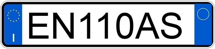 Numer rejestracyjny EN110AS posiada VOLKSWAGEN Polo 5a serie Numer rejestracyjny EN110AS posiada VOLKSWAGEN Polo 5a serie