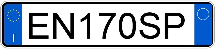 Numer rejestracyjny EN170SP posiada ALFA ROMEO Giulietta