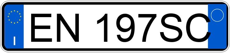 Numer rejestracyjny EN197SC posiada FIAT Bravo 2a serie Numer rejestracyjny EN197SC posiada FIAT Bravo 2a serie