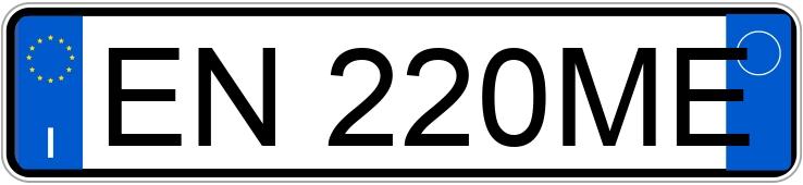 Numer rejestracyjny EN220ME posiada VOLKSWAGEN Golf 6a serie