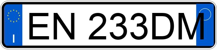 Numer rejestracyjny EN233DM posiada CITROEN C3 2a serie