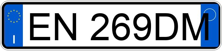 Numer rejestracyjny EN269DM posiada FORD KUGA