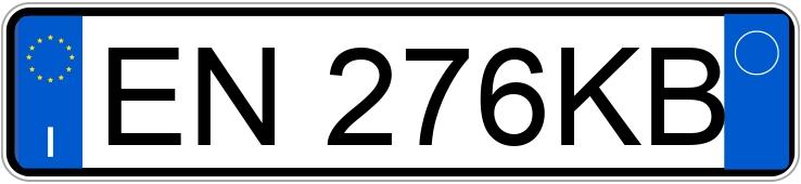 Numer rejestracyjny EN276KB posiada AUDI Q3