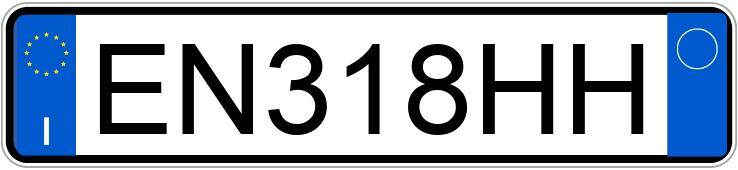 Numer rejestracyjny EN318HH posiada OPEL Corsa 4a serie Numer rejestracyjny EN318HH posiada OPEL Corsa 4a serie