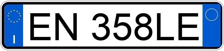 Numer rejestracyjny EN358LE posiada ALFA ROMEO Giulietta