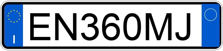 Numer rejestracyjny EN360MJ posiada VOLKSWAGEN Jetta 3a serie Numer rejestracyjny EN360MJ posiada VOLKSWAGEN Jetta 3a serie