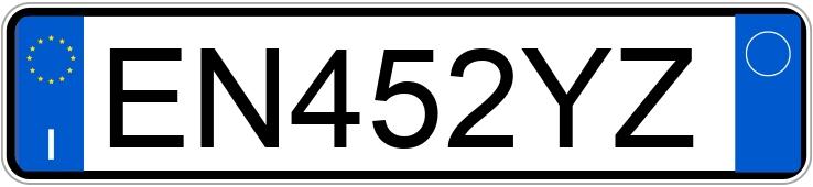 Numer rejestracyjny EN452YZ posiada ALFA ROMEO Giulietta Numer rejestracyjny EN452YZ posiada ALFA ROMEO Giulietta