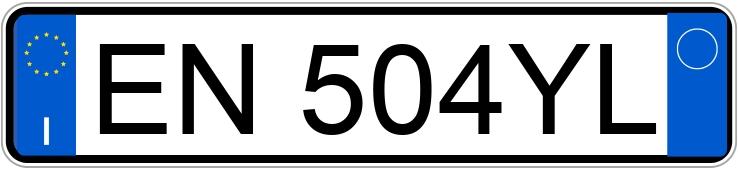 Numer rejestracyjny EN504YL posiada VOLKSWAGEN Maggiolino