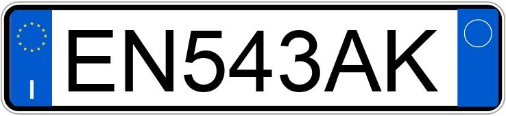Numer rejestracyjny EN543AK posiada PEUGEOT 208 1o serie