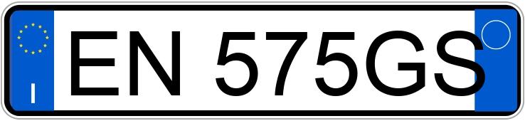 Numer rejestracyjny EN575GS posiada FIAT Punto 4a serie Numer rejestracyjny EN575GS posiada FIAT Punto 4a serie