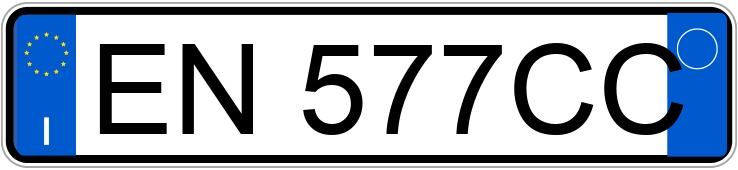 Numer rejestracyjny EN577CC posiada FIAT Panda 3a serie