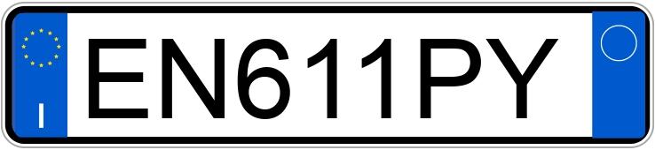 Numer rejestracyjny EN611PY posiada VOLKSWAGEN Polo 5a serie