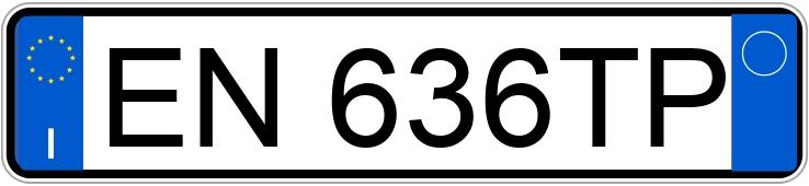 Numer rejestracyjny EN636TP posiada MERCEDES Classe M