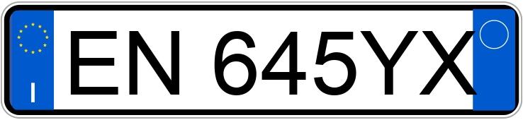 Numer rejestracyjny EN645YX posiada VOLKSWAGEN Golf 6a serie