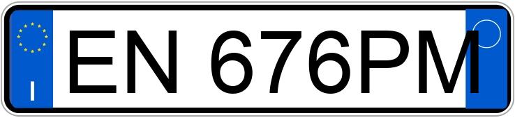 Numer rejestracyjny EN676PM posiada FIAT Punto 4a serie