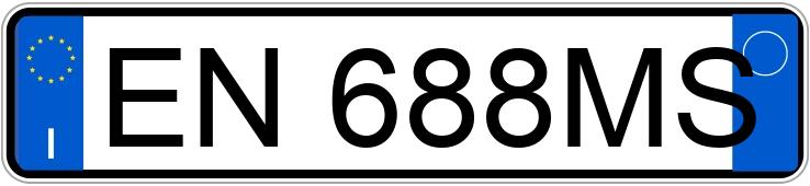 Numer rejestracyjny EN688MS posiada CITROEN C4 2a serie