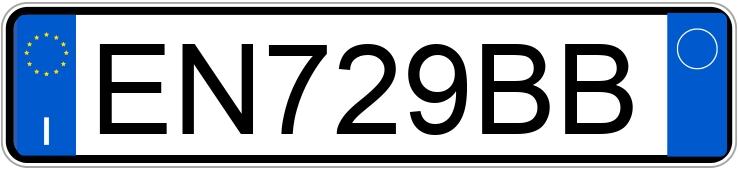 Numer rejestracyjny EN729BB posiada FORD Fiesta 6a serie