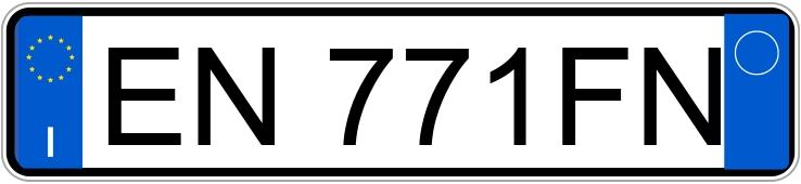 Numer rejestracyjny EN771FN posiada VOLKSWAGEN CC