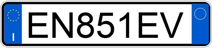 Numer rejestracyjny EN851EV posiada BMW Z4