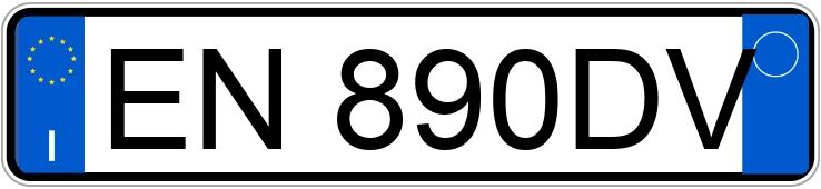 Numer rejestracyjny EN890DV posiada FIAT Punto 4a serie