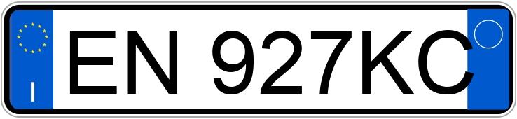 Numer rejestracyjny EN927KC posiada CITROEN C3 2a serie Numer rejestracyjny EN927KC posiada CITROEN C3 2a serie